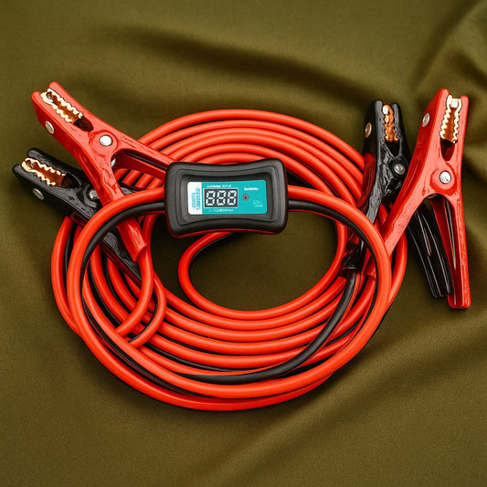 Justin Case Heavy-Duty Smart 16 Foot 6 Gauge Booster Cables