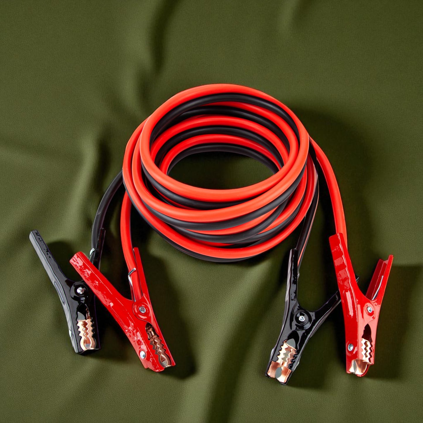 Justin Case Super Heavy-Duty 20 Foot 2 Gauge Booster Cables