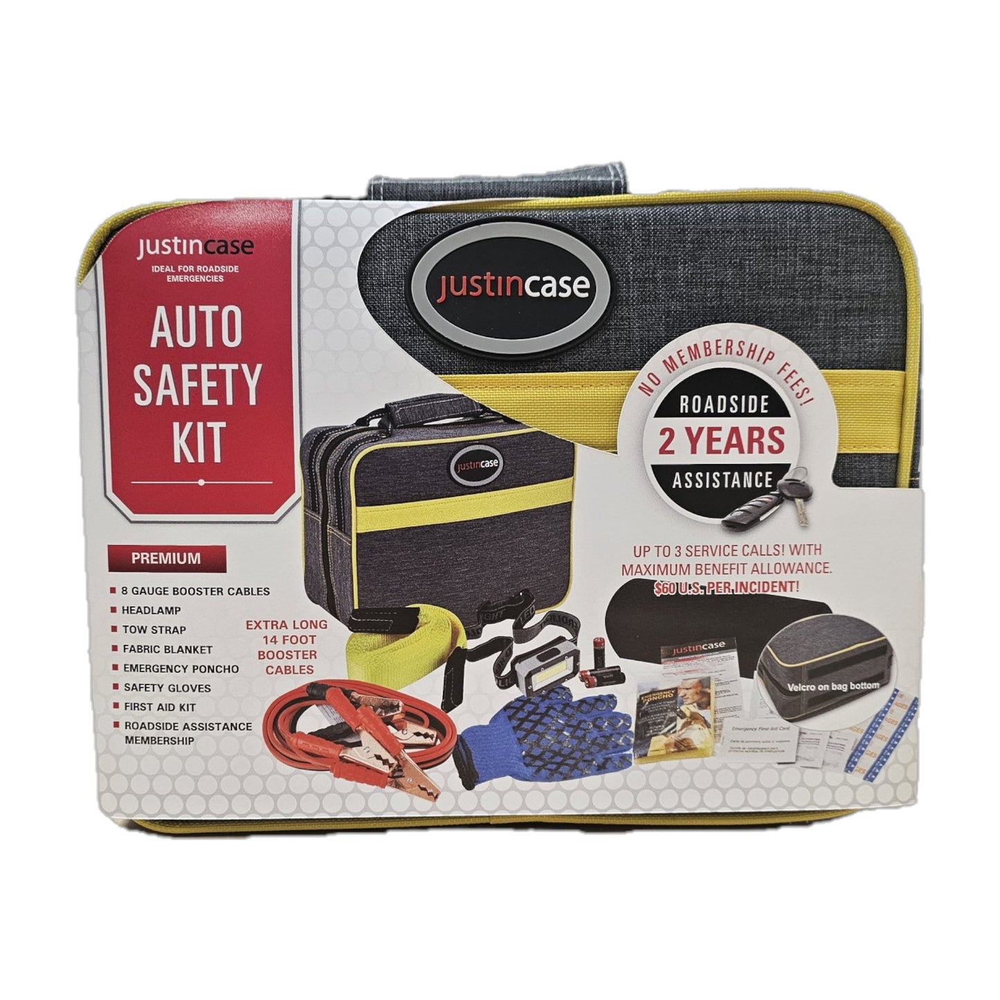Justin Case Wholesale Premium Auto Safety Kit