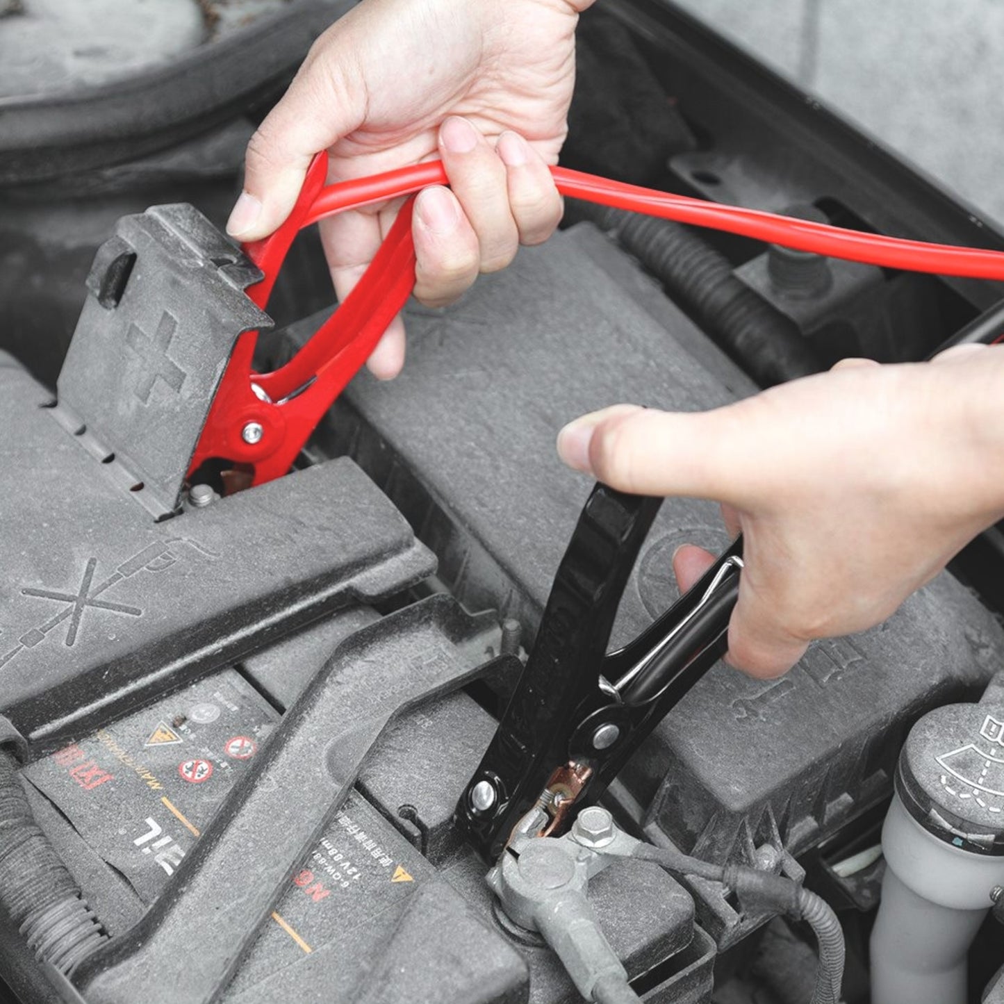 Justin Case Ultra Super Heavy-Duty 25 Foot 1 Gauge Booster Cables