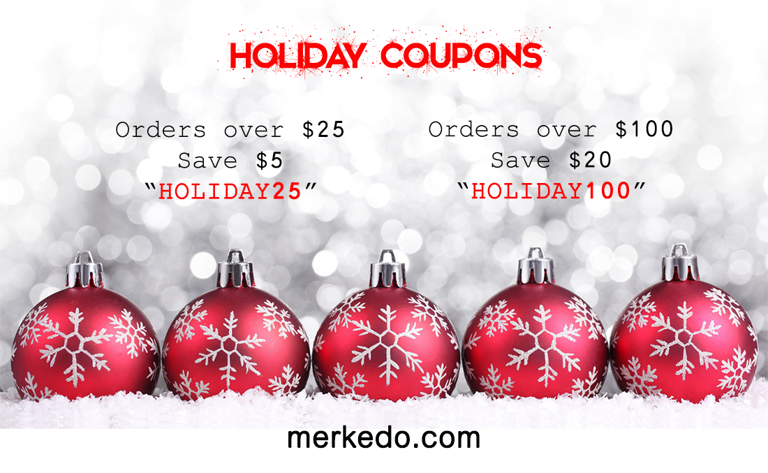 HOLIDAY DISCOUNT CODE!