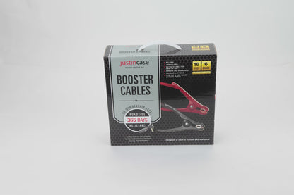 Justin Case Heavy-Duty 16 Foot 6 Gauge Booster Cables